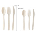 Disposable Biodegradable CPLA Knife Fork and Spoon Cutlery